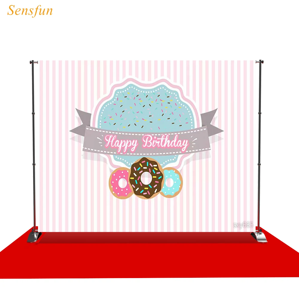 LEVOO фотографический фон в форме пончика Мороженое для новорожденных дня рождения