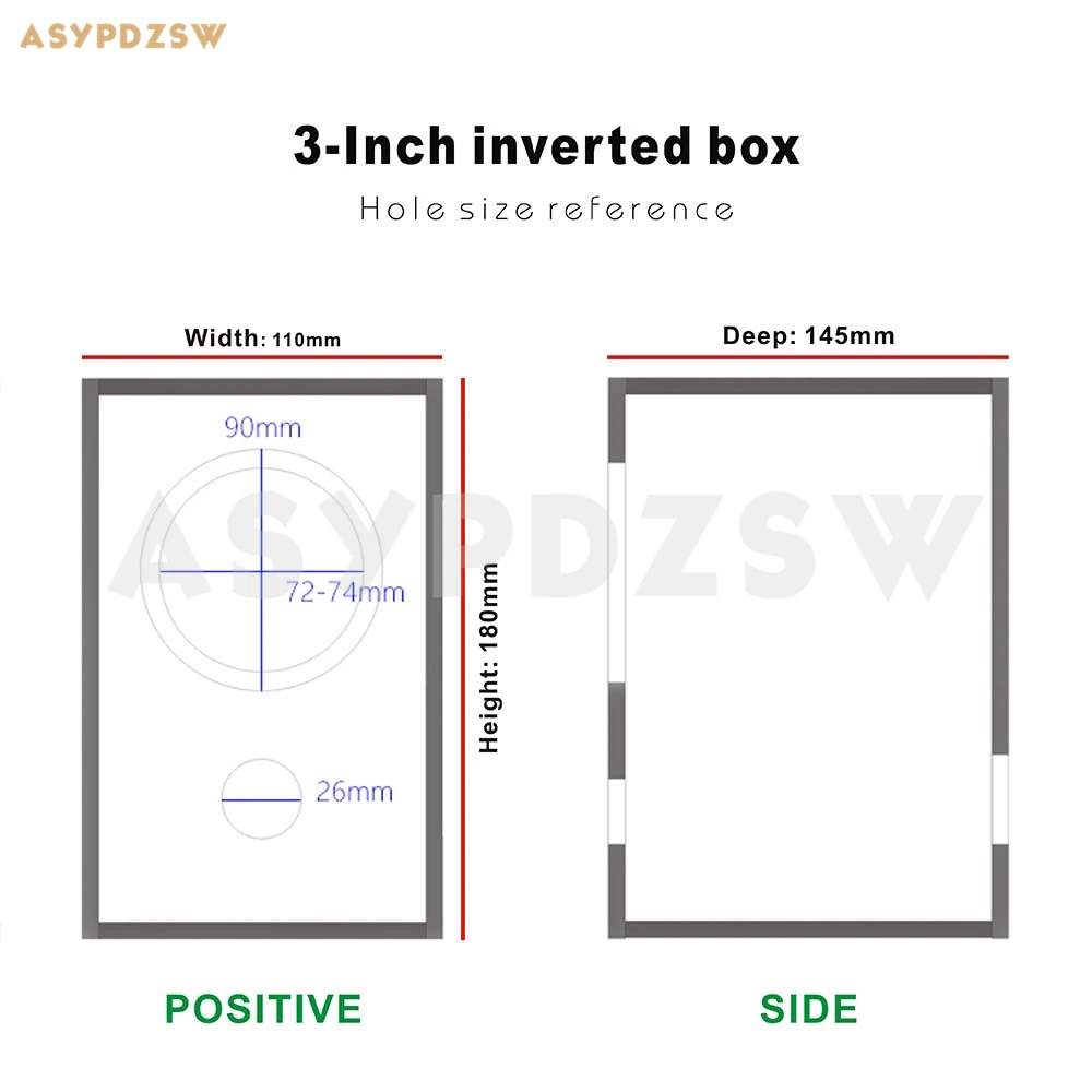 2 шт. полночастотный динамик soundhit SQ301R HIFI 3 дюйма 15 Вт 4/8 Ом |