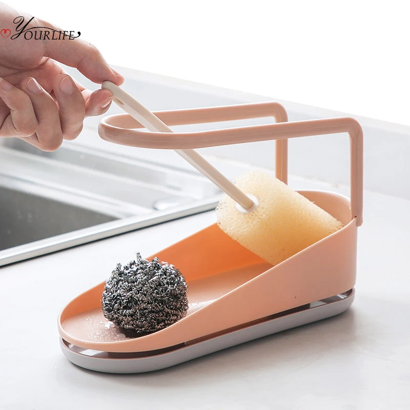 OYOURLIFE креативный держатель губок на раковине Кухонное мыло губка для мытья