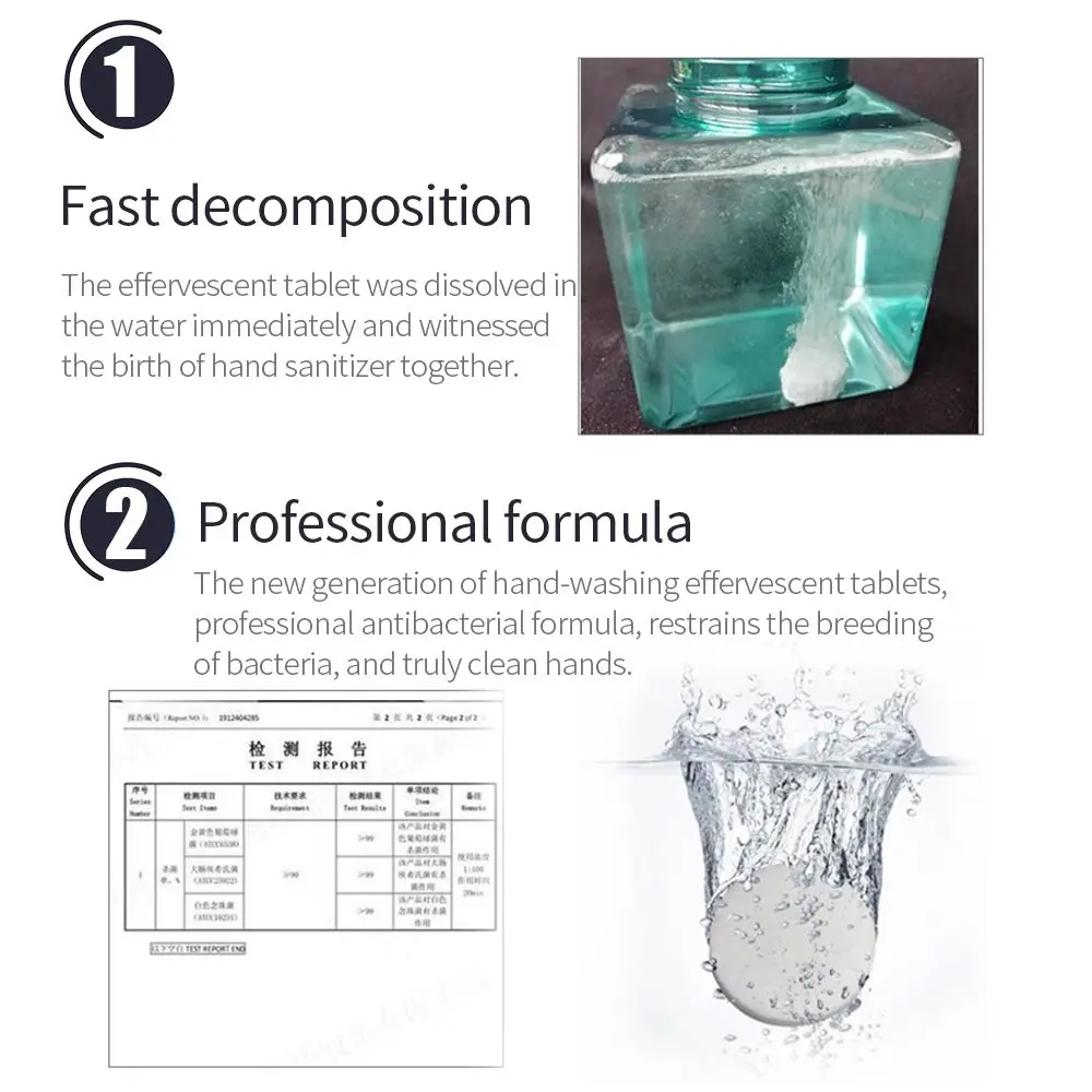 10 шт. одноразовое антибактериальное средство для мытья рук | Красота и здоровье