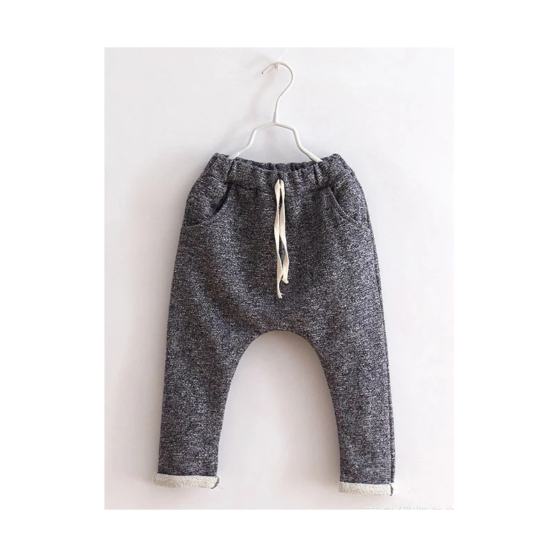 Брюки для мальчиков детская одежда на весну и осень хлопковые детские шаровары