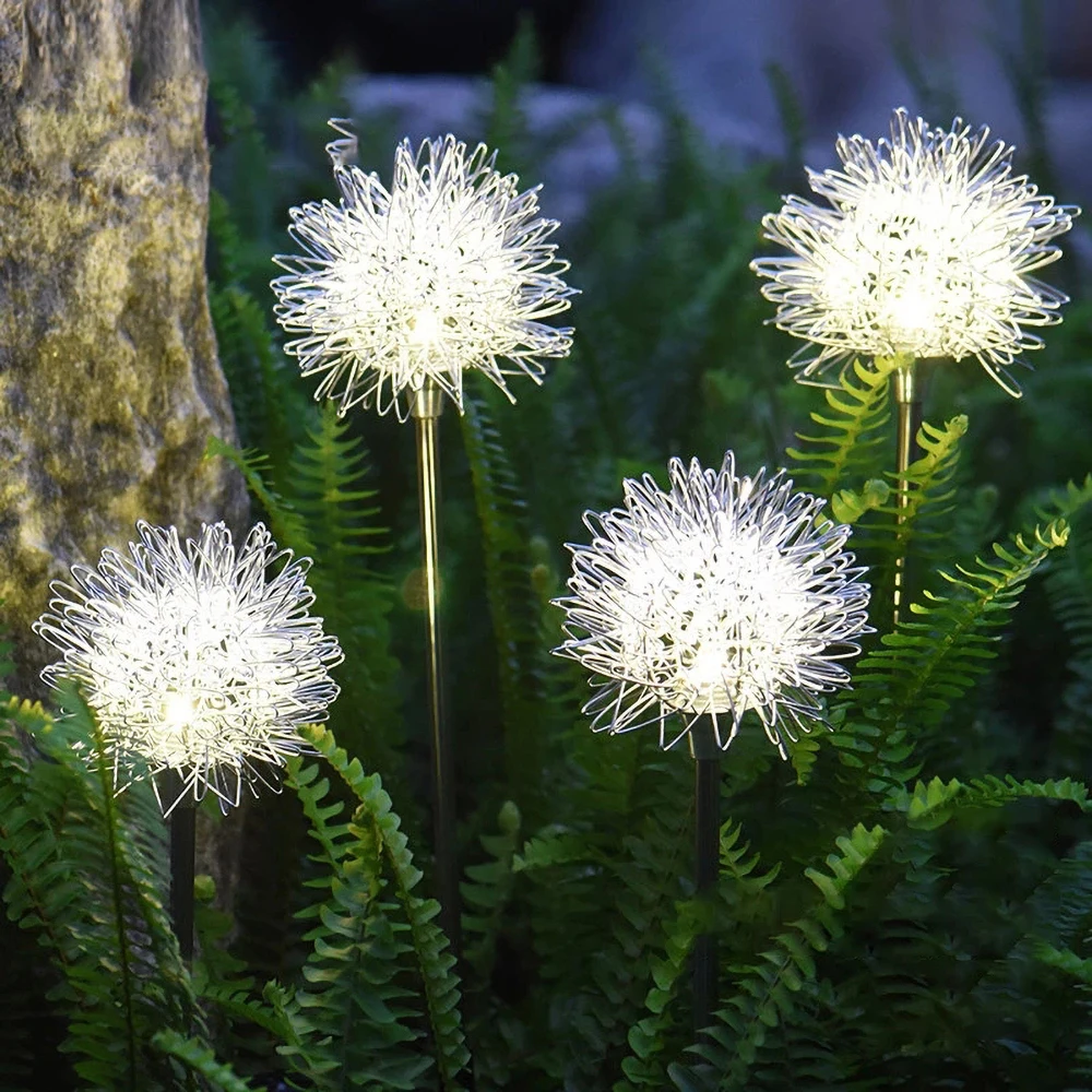 

Dandelion Solar Garden Lights -Outdoor Stake Light - LED Warm White