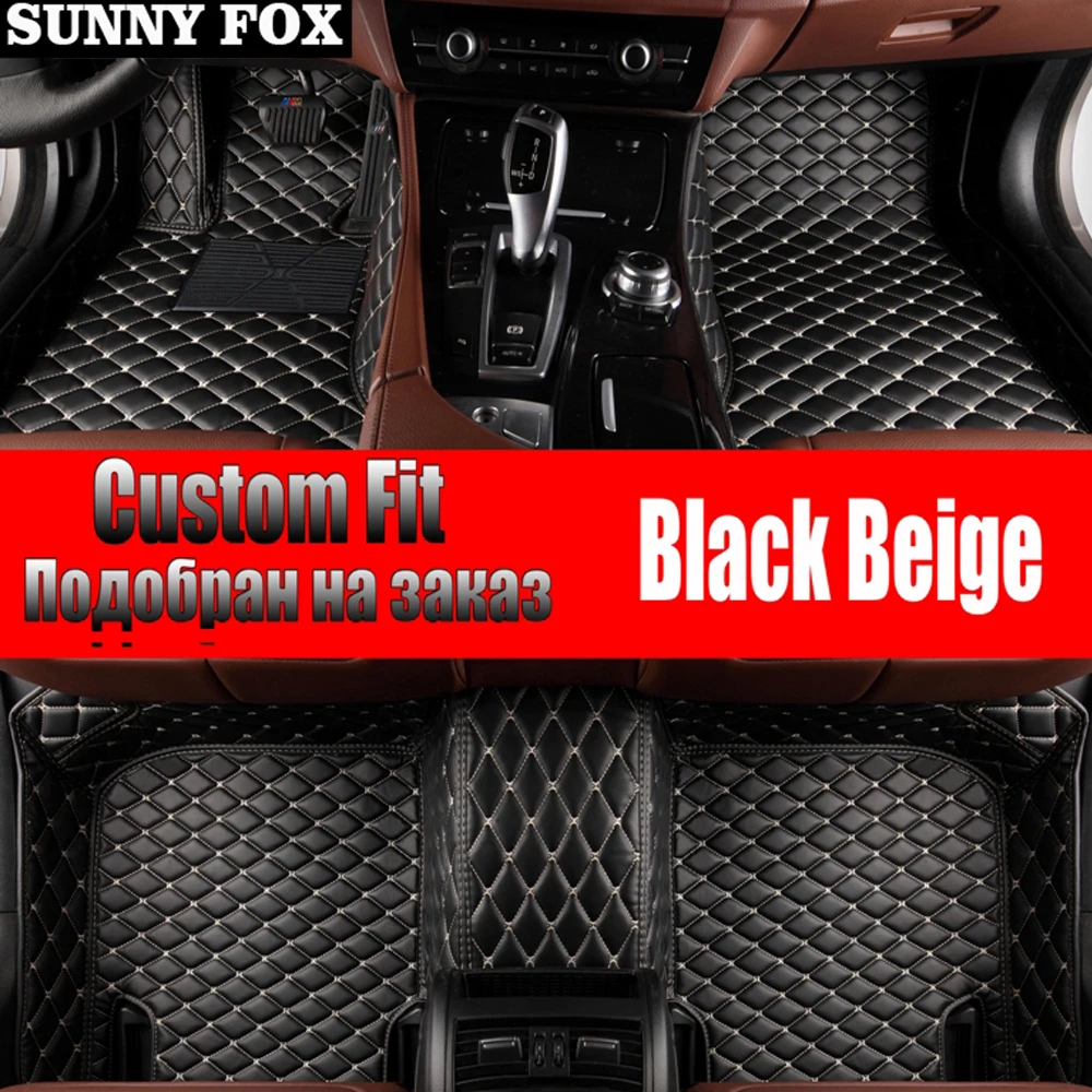 Sunny Fox автомобильные коврики для BMW 3/4/6/7 серии GT M3 X1 X3 X4 X5 X6 Z4 5D авто-Стайлинг любую