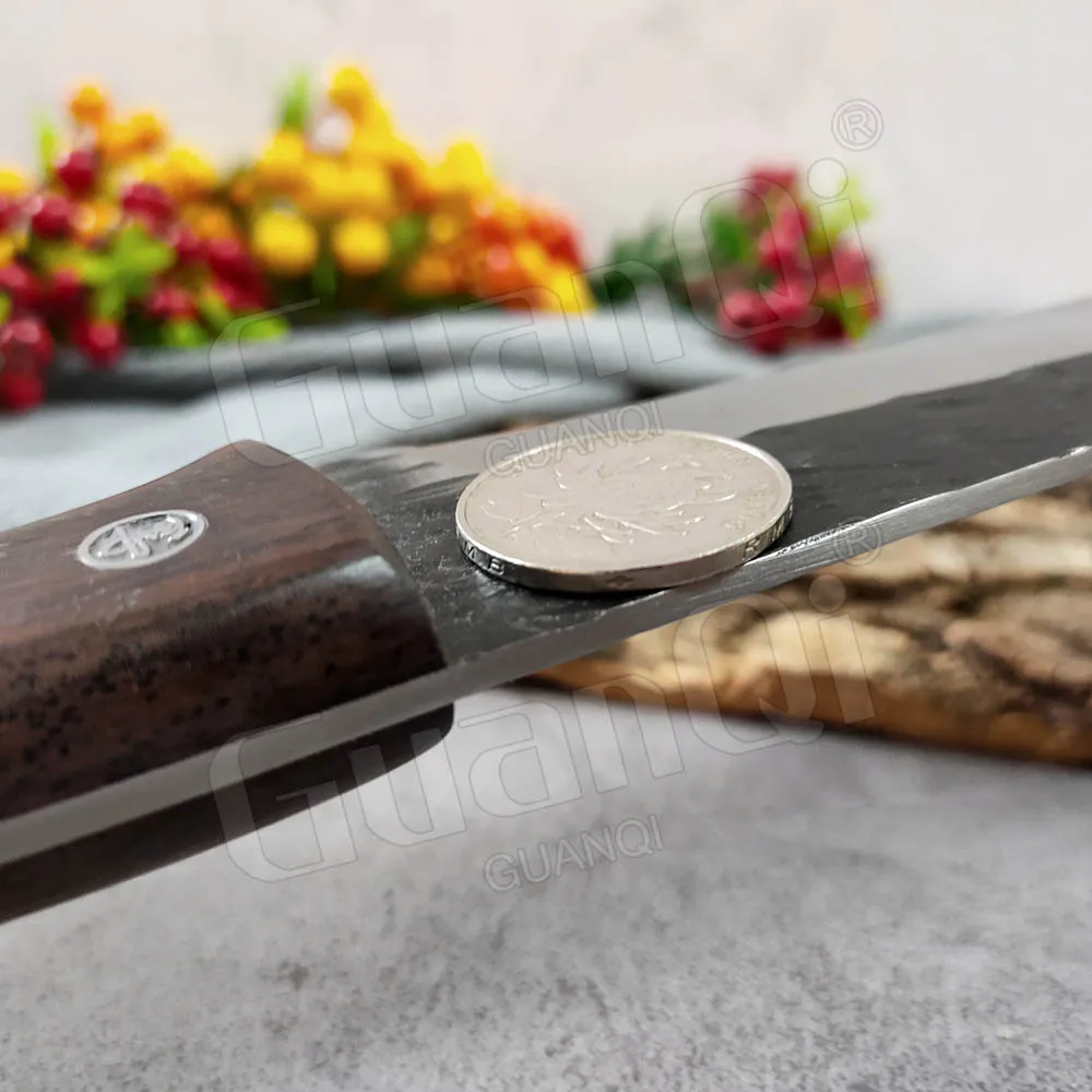Кованый нож шеф-повара из нержавеющей стали специальный для резки свиней и овец