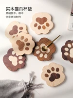 muso wood coasters placemats heat insulation table mat family office non slip tea coffee mug drinks holder table