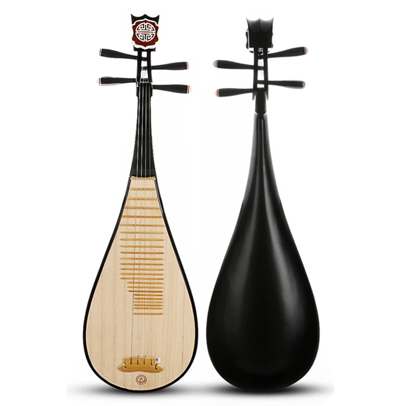 

Chinese national Lute Pipa Hardwood Pi pa Lancao paulownia wood Top Panel Zither musical instruments China style Ukulele guitar