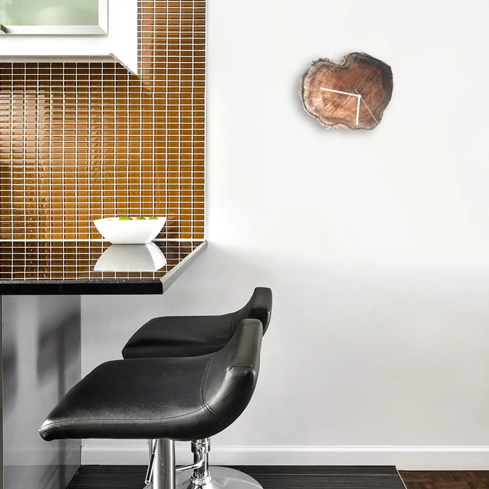 Декоративные настенные часы 32*32 см в скандинавском стиле для спальни простые