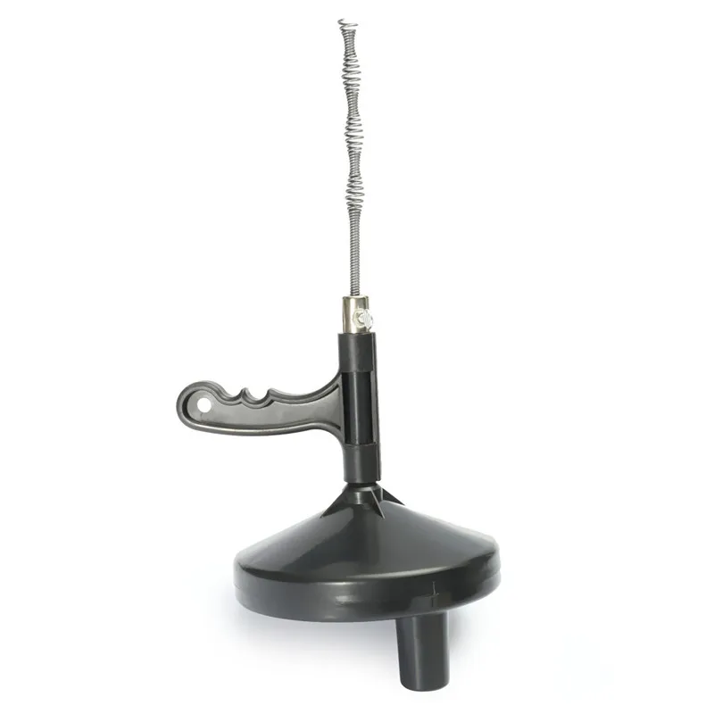 

Hand-operated Pipe Dredge Drain Cleaner 1/4" inch x 13' ft Portable Sewer Clog Cable Auger Plumbing For Bathroom Kitchen Removal