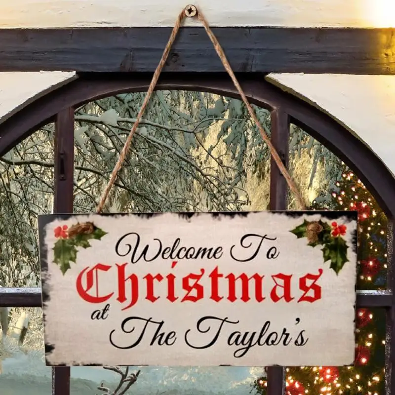 Деревянный настенный знак на дверь подвесная доска МДФ скандинавские Ретро лося