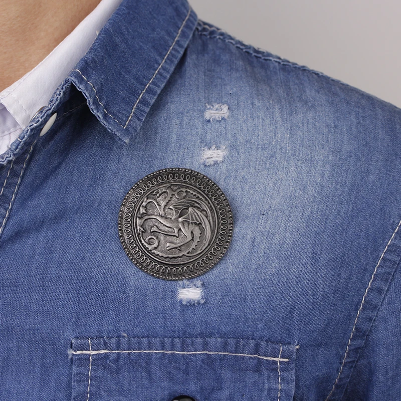 1 шт. брошь в стиле стимпанк для мужчин и женщин брошка на пуговицах с