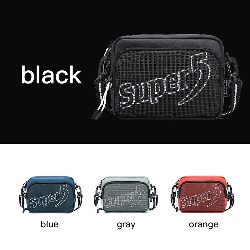 

Super 5 Wholesale 2020 Fashion One Shoulder Waist Bag Messenger Shoulder Bag Trend Outdoor Sports Street Waterproof Chest Bag