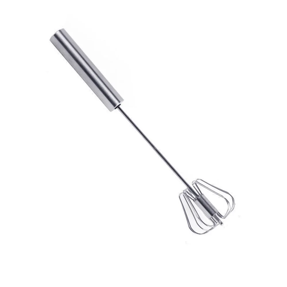 

Semi-Automatic Egg Beater Stainless Steel Manual Mixer Egg Whisk Cream Mixer Suitable For Kitchen Accessories Egg Tools