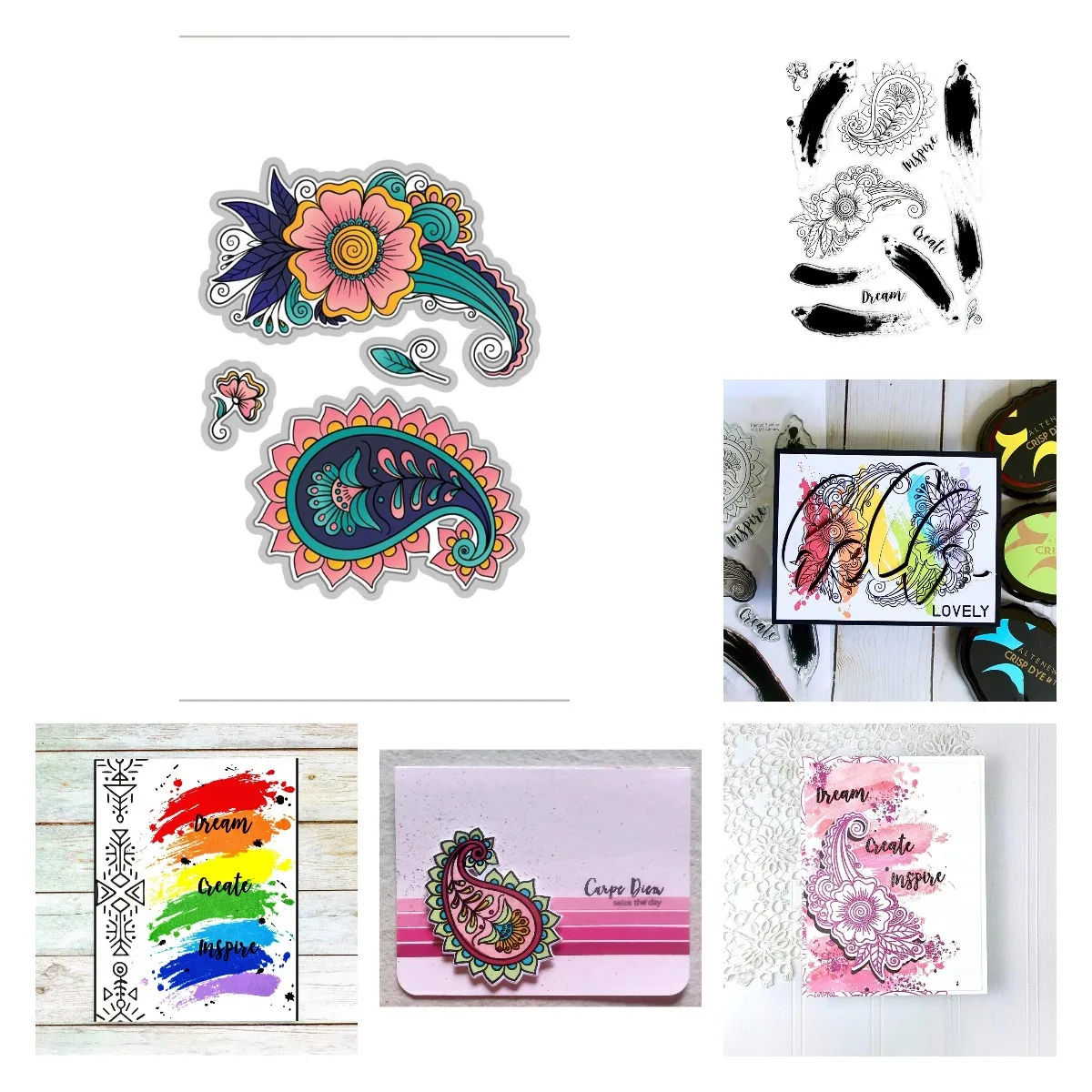 

Leaf Paintedr Roinbow Flower Metal Cutting Dies Scrapbook Embossed Paper Card Album Craft Template Cut Die Stencils New for 2021