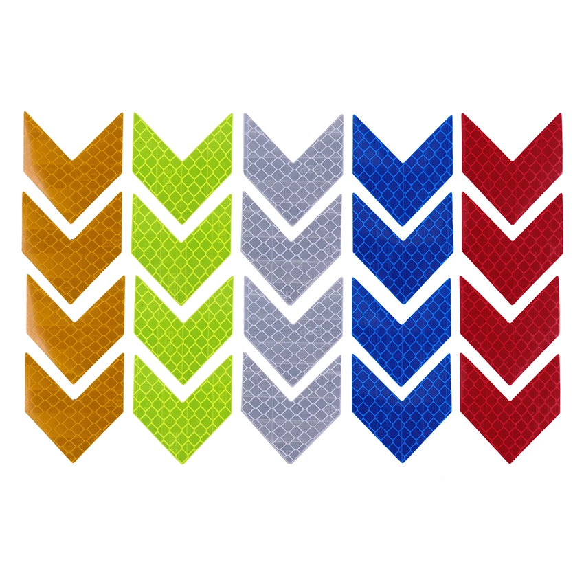 Светоотражающая лента со стрелками 10 шт.|Светоотражающие ленты| |