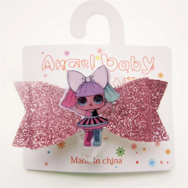 2 предмета Детские Луки Милая повязка на голову для маленьких девочек волос