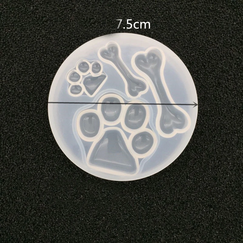 Форма из жидкого силикона Смола поделки украшения подвеска рыбий хвост ожерелье