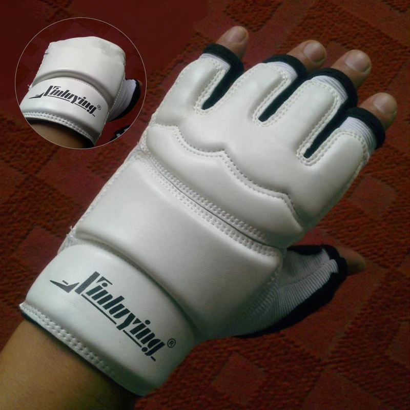 2 шт./пара тхэквондо перчатки руки ПУ ног Защитные носки гвардии каратэ лодыжки