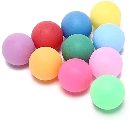 

50Pcs/Pack Colored Ping Pong Balls 40mm Entertainment Table Tennis Balls Mixed Colors For Game And Activity Mix Color