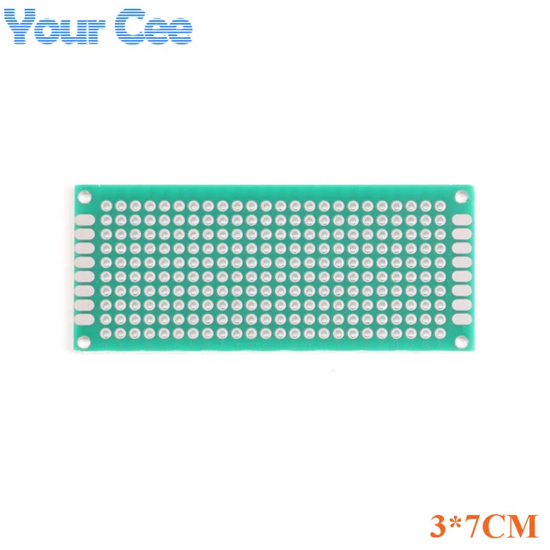 4 шт./лот 2X8 4X6 5X7 6X8 двухсторонний прототип Diy PCB универсальная печатная плата набор