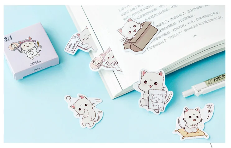 

45pcs/box Lovely Animal Series Decorative Office Schools child sticker Flowers Series (dd-159)