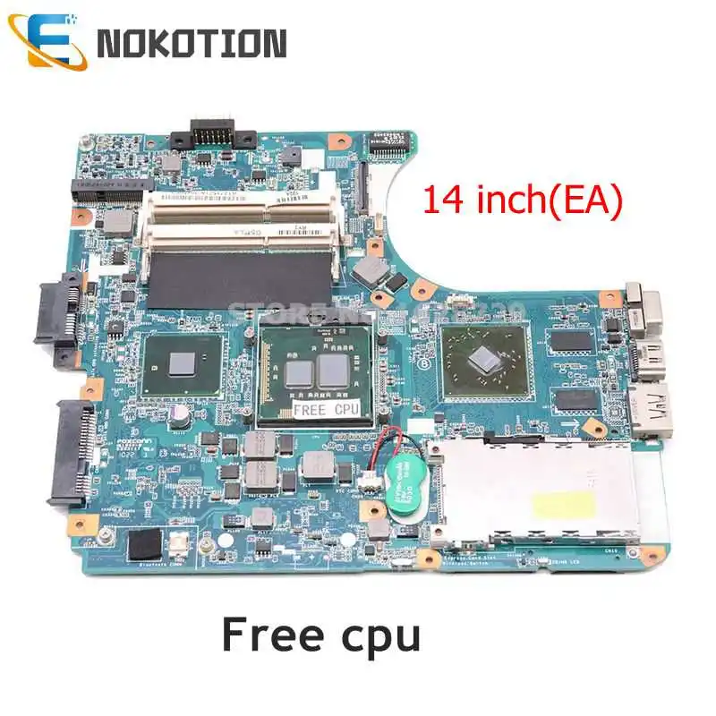 

NOKOTION A1771571A MBX-224 Laptop Motherboard For Sony VAIO VPCEA VPCEA290X 14 M960 1P-009CJ01-8011 MAIN BOARD free cpu