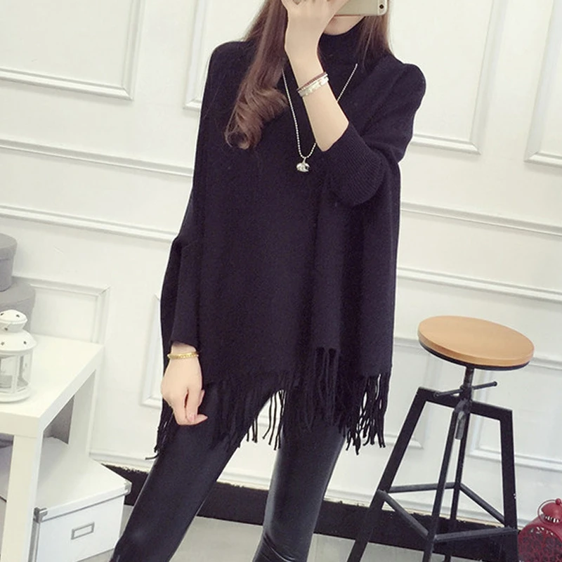 RICININA кашемировый женский свитер Pull Femme Hiver водолазка однотонный болеро свитера
