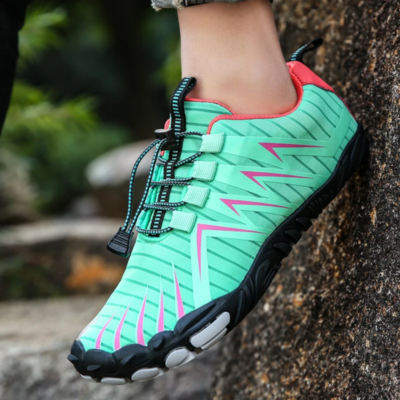 

Outdoor Couple Sports Shoes Lightweight Soft Comfortable Wading Shoes Five-finger Shoes Non-slip Wear-resistant Hiking Shoes