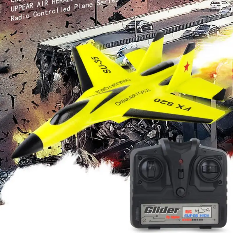 RC Glider Fight 2 4G фиксированное крыло размах крыльев EPP самолет FX 820 дистанционное