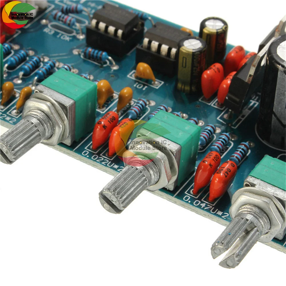 Предусилитель для телефона Ziqqucu NE5532 Stereo Pre усилитель предусилитель Tone Board Audio 4
