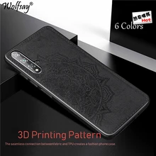 Magnetic Cotton Fabric Phone  Case For Huawei Nova 5T Nova 6 SE P Smart 2021 Z Y6 Y7 Y9 Prime 2019 Honor 9A 9X Case Huawei P30