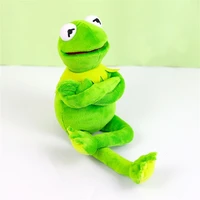 1pc 40cm kermit plush doll sesame street frogs toy stuffed animal soft stuffed toy baby doll christmas holiday gift for kids