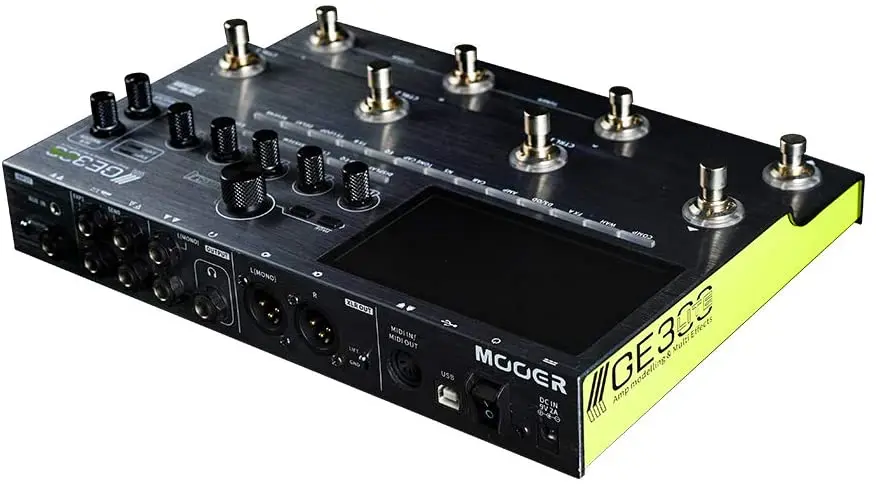 Mooer Ge300 Lite гитара Мульти эффекты педаль FX тонкий след огромные функции!|Деревянные