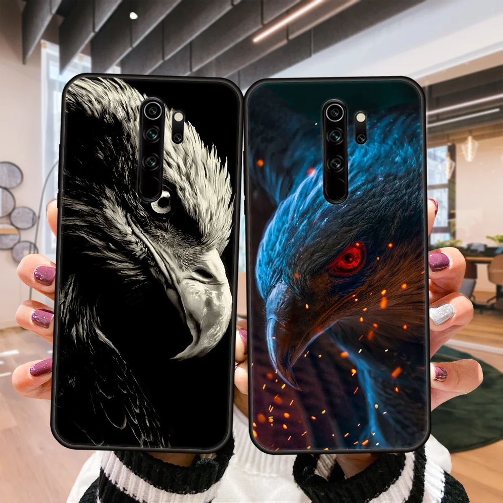 Чехол для телефона Xiaomi Redmi 7 7A 8 8A Note 8T 9 9S 4 5 Pro черный чехол Coque силиконовая задняя