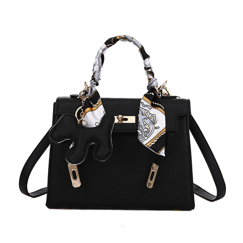 

Chain Design New Mini PU Leather Flap Bags For Women 2021 Kelly Bag Summer Lady Shoulder Handbag Female Fashion Cross Body Bag