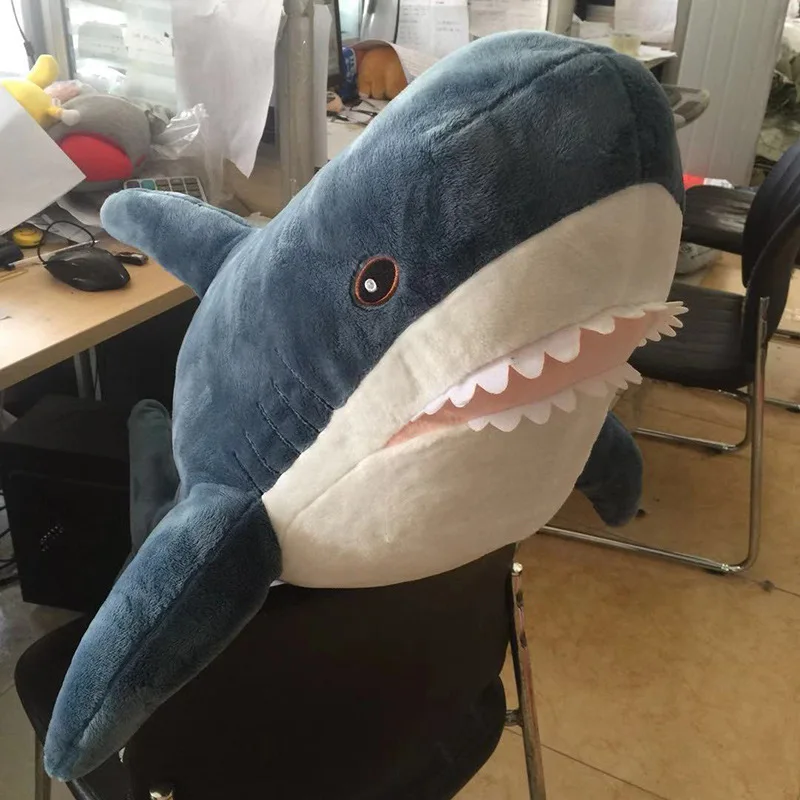 31.49"/39.37" Shark Soft Toy Pillow Stuffed Plush Toys pillow Fish Shark animal Boys Girls Creative Party Birthday Gift акула мягкая игрушка акула игруш