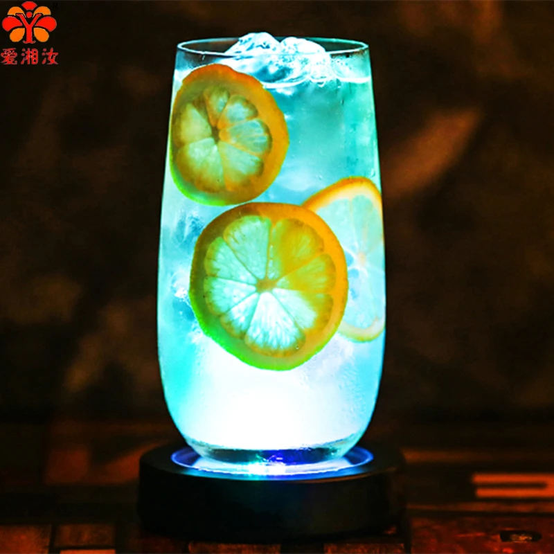 

Aixiangru Glitter Coaster For Glasses Drink Coasters,Rainbow Cup Bar Cocktail Ornament Coffee