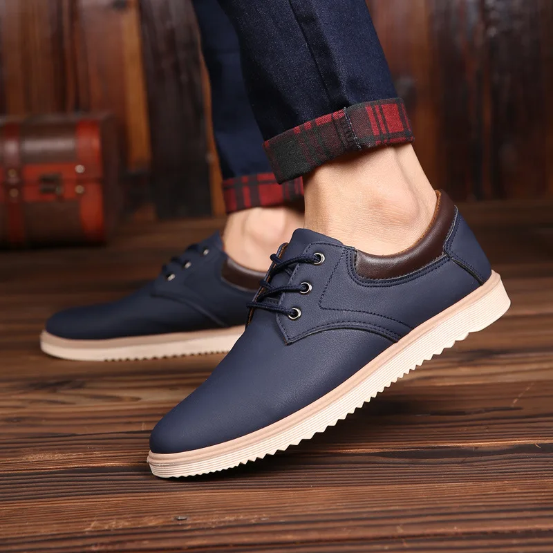 2021 Spring White Shoes Men Casual Male Sneakers Cool Street Brand Man Footwear men shoes leather | Обувь