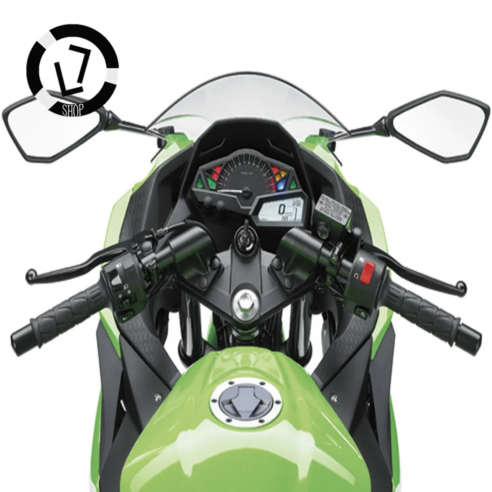 

Motorcycle Accessories CNC Aluminum Handlebar Grips Bar Ends Sliding Cap For KAWASAKI NINJA ZX636 ZX6R ZX-6R