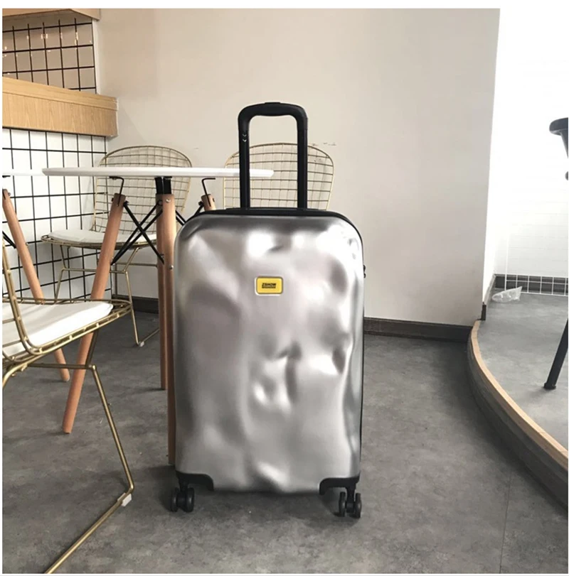 2019 новый ретро чемодан ins персональный пароль коробка неправильный 20 дюймов 24