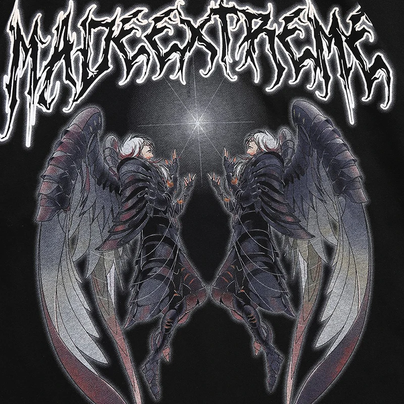 

Men T-shirt Hip Hop Harajuku Streetwear Anime Man Duel Printed T-Shirt 2021 Men Summer Short Sleeve Top Loose Cotton Tee