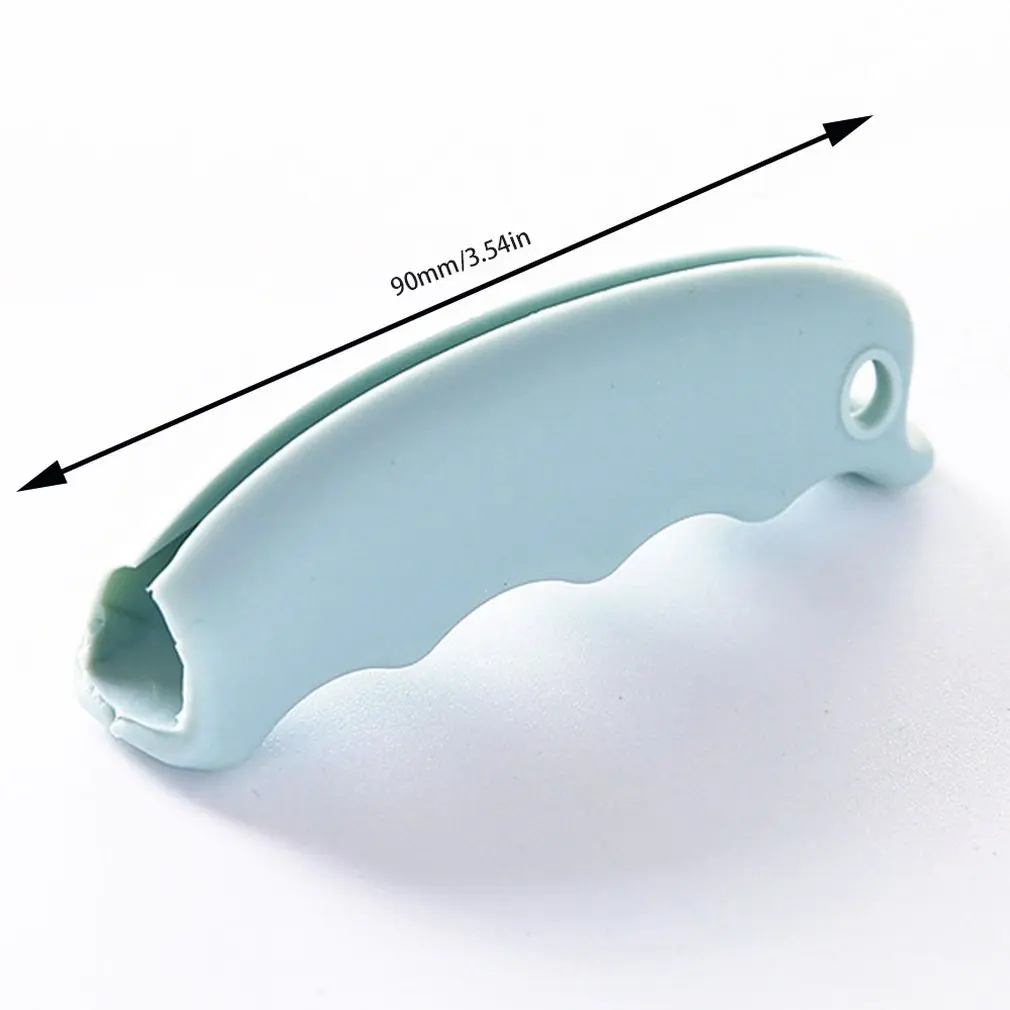 

Creative Silicone Grocery Bag Holder Clip Handle Save Effort Carrier Lock Home Tool For Shopping Bag Protect Hands