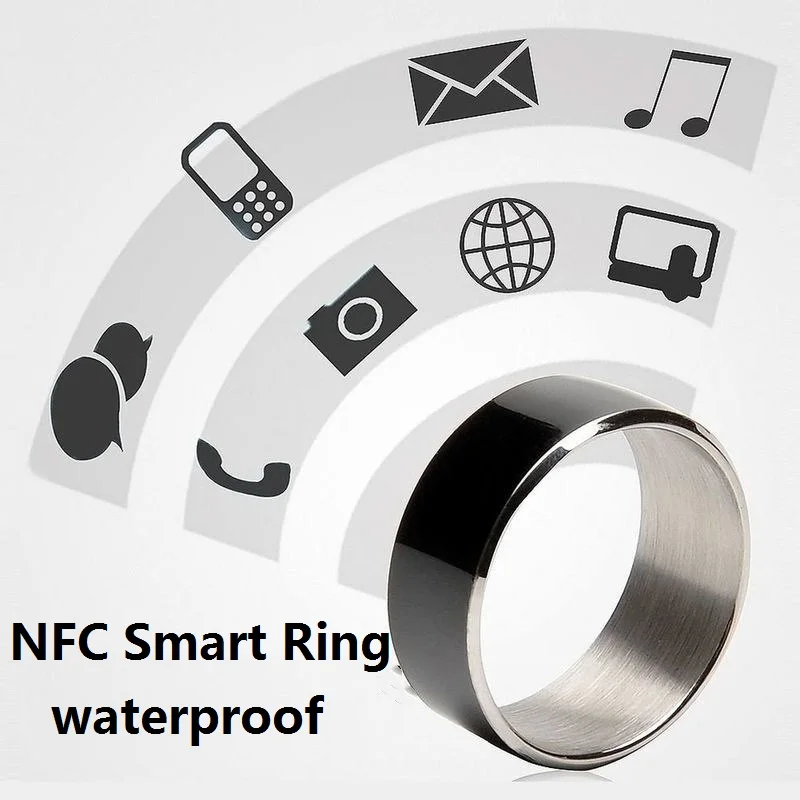 NFC Водонепроницаемый Смарт Пара Кольца для мужчин женщин Android высокой четкости