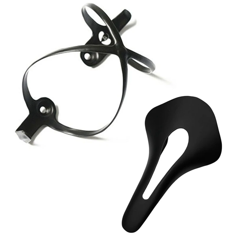 

Суперлегкая бутылка для воды из углеродного волокна для дорожного/горного велосипеда с полностью Карбоновым седлом для велосипеда