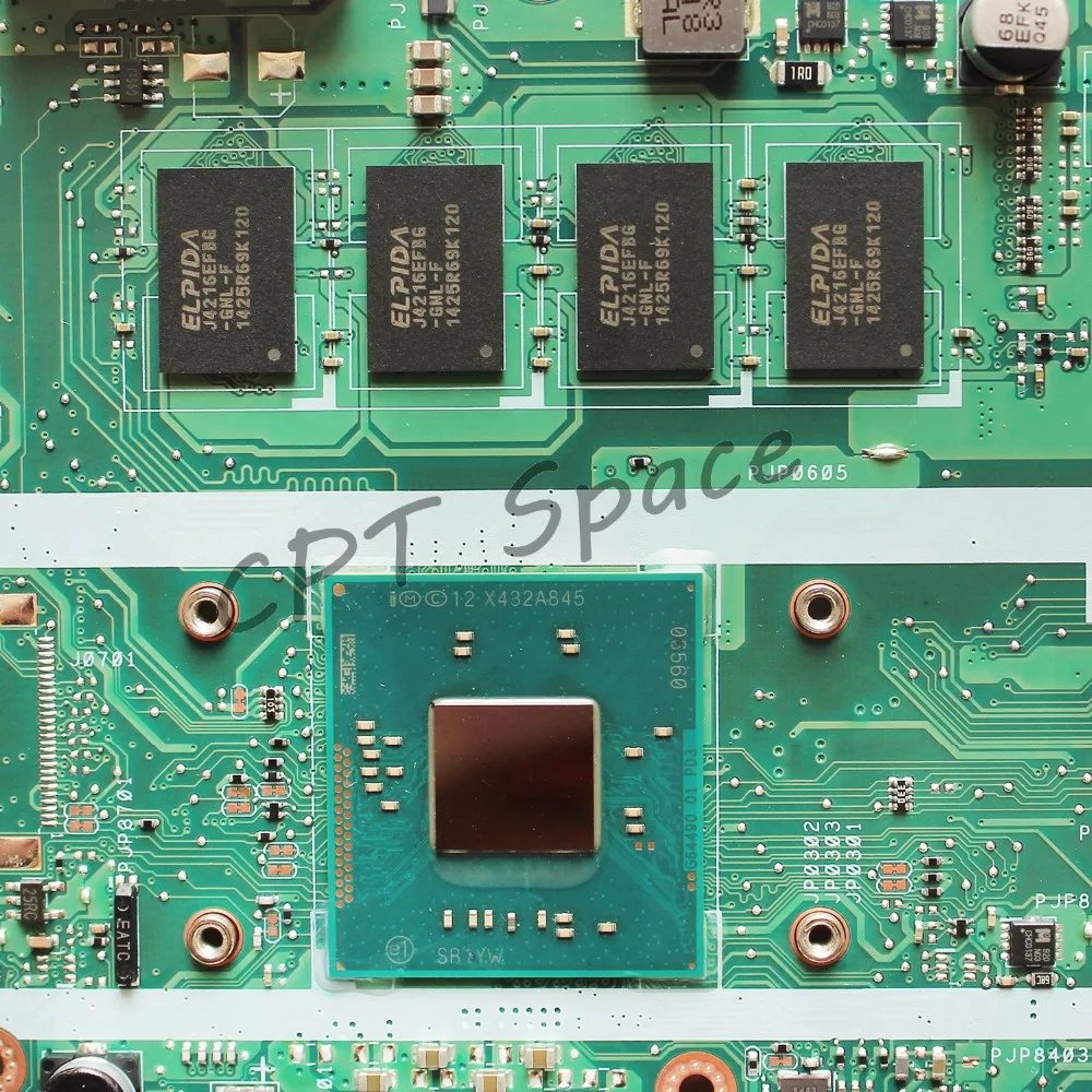 N3540 X200MA материнская плата REV2.1 4 Гб Оперативная память для ASUS K200MA F200MA X200MA X200M материнская плата для ноутбука тестирование в целости