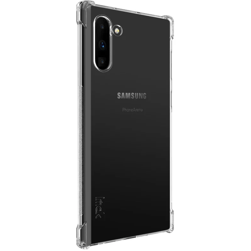 Чехол IMAK Airbag ДЛЯ samsung Galaxy Note 10 Plus, мягкий ТПУ Силиконовые прозрачные чехлы