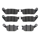 Передние и задние тормозные колодки для мотоциклов HONDA 599 CBR600 CBR 600 F3 CB600F Hornet CB 600F CBF 600 CBF600 CB750 CBF 1000 CBF1000