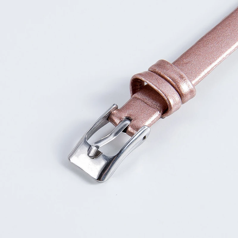 Высококачественные Кожаные Ремешки для наручных часов 8 мм женских аксессуары