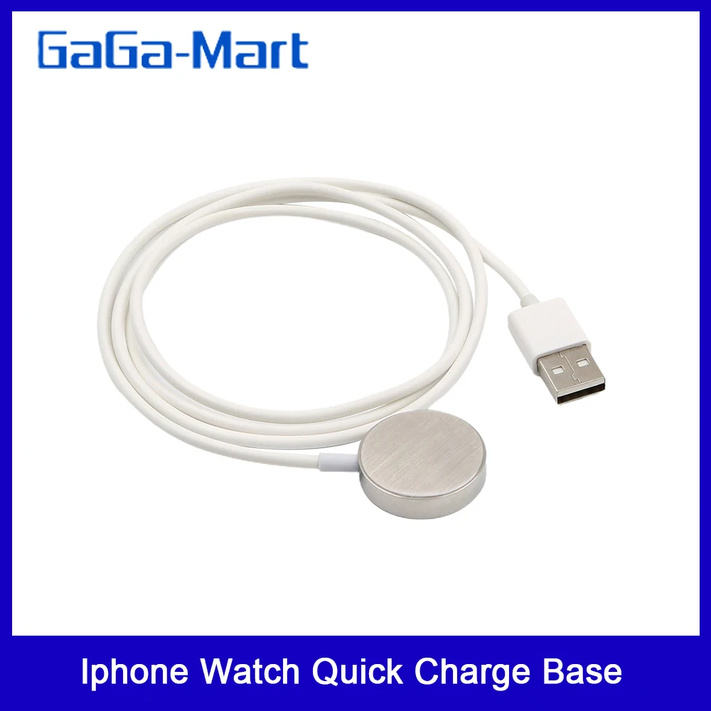 Iphone часы без провода зарядное устройство Портативный USB кабель всасывающий Тип