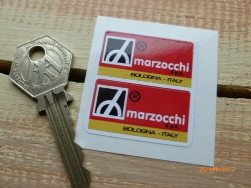 Пара наклеек на подвеску для велосипеда x2 marzeyes Moto Guzzi Ducati MV Morini Aprilia|Наклейки