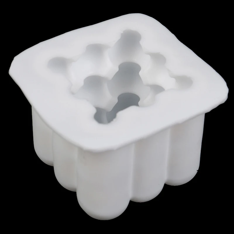 1 шт. воск форма для свечей Hand made Воск Мыло Формы &quotсделай сам&quot гипс Свеча 3D